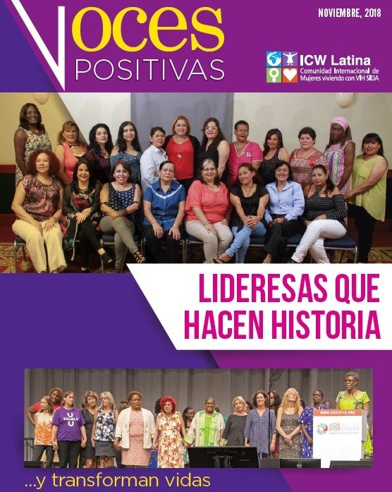 Boletín Voces Positivas «Lideresas que hacen Historia» Noviembre 2018